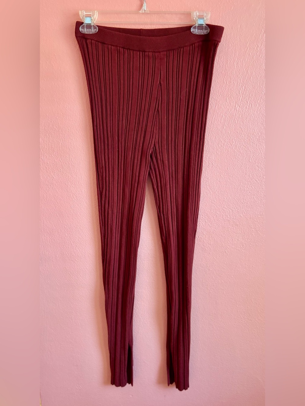 Open Edit Ribbed Stretch Leggings
